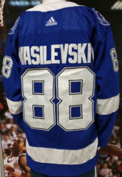 свитер хоккейный Tampa Bay Lightning №88 VASILEVSKIY