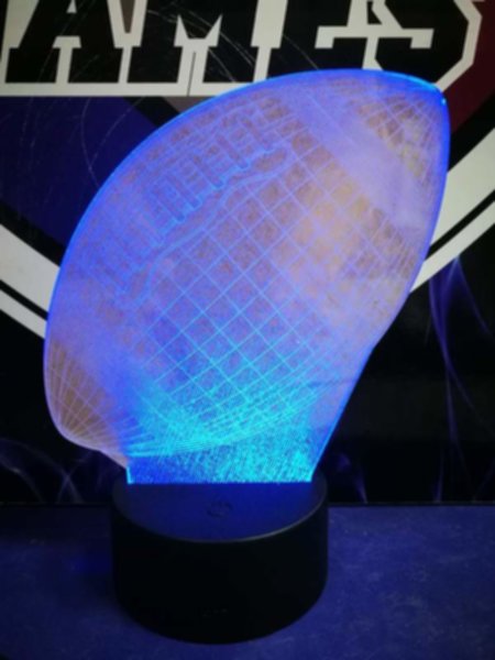 светильник LED мяч  американский футбол  19см х 15см х 4см