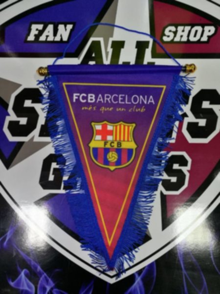вымпел Barcelona  35 см х 23 см 