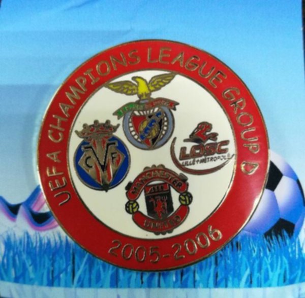 значок UEFA Champions League Group D  №0642 