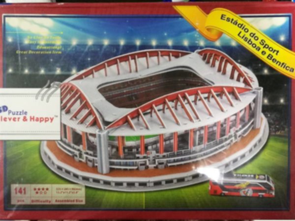 пазл Estadio do Sport Lisboa e Benfica 3D  38,5cm x 30cm x 12cm