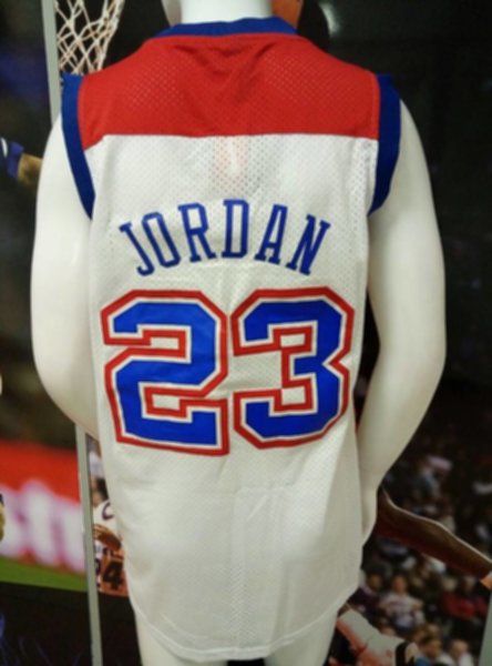 майка баскетбольная  ретро Washington Bullets №23 JORDAN  nike 