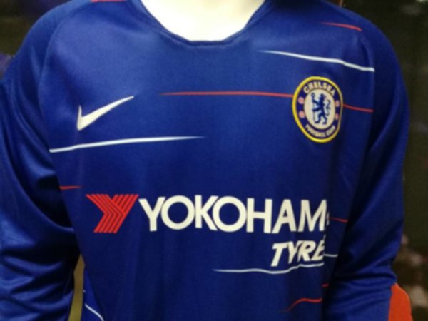 форма Chelsea  длинный рукав  2018-2019  домашняя 