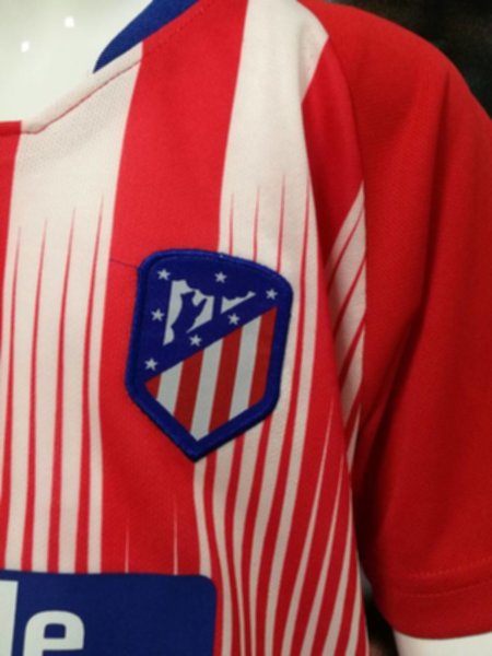 форма детская Atletico Madrid №7 GRIEZMANN  домашняя  2018-2019