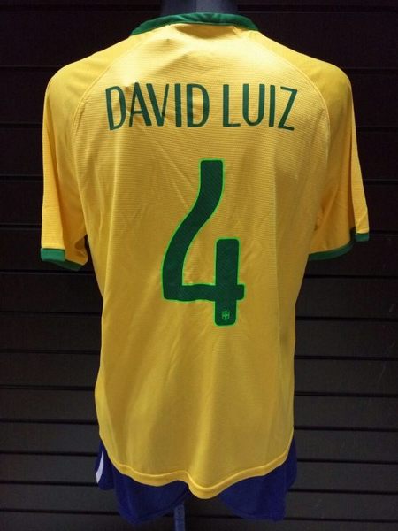 форма сборной Бразилии №4 DAVID LUIZ  World Cup 2014