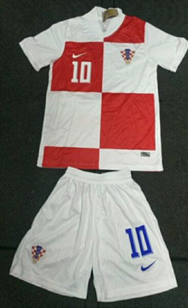 форма сборной Хорватии #10 Modric  Euro 2024,полиэстер 100%