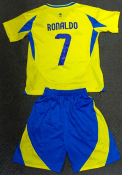 форма  Al Nassr №7 C.RONALDO 2024-2025 домашняя полиэстер 100%