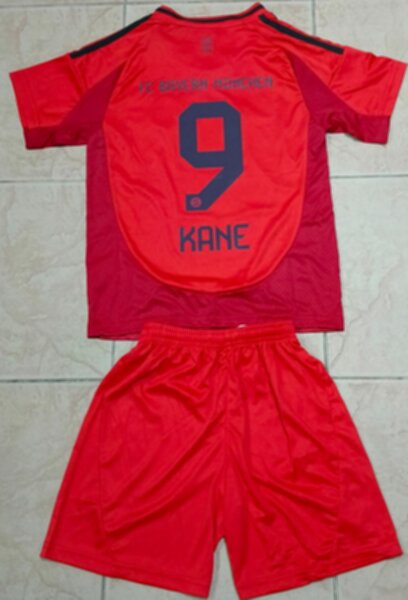 форма детская Bayern Munchen №9 KANE  2024-2025 adidas,домашняя,полиэстер 100%