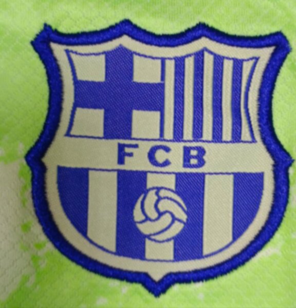 форма детская Barcelona №9 LEWANDOVSKI 2024-2025 Nike,резервная,полиэстер 100%