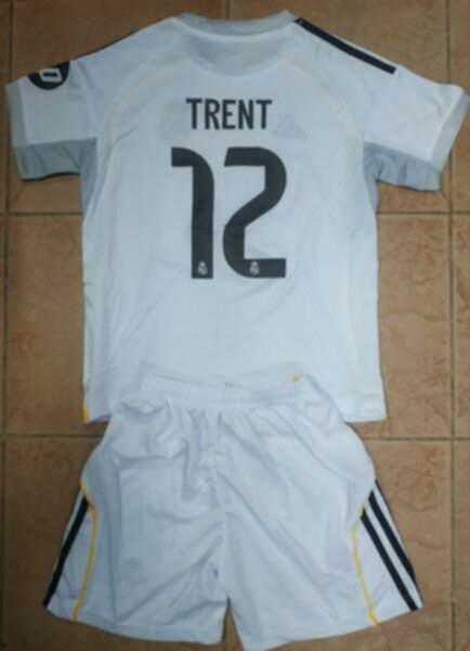 форма  Real Madrid №12 TRENT  2025-2026 adidas,домашняя,полиэстер 100%