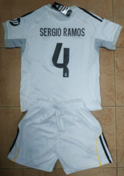 форма  Real Madrid №4 SERGIO RAMOS  2025-2026 adidas,домашняя,полиэстер 100%