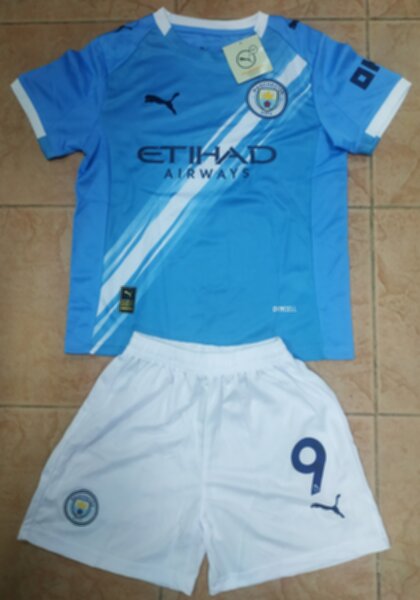 форма Manchester City №9 HAALAND 2025-2026,домашняя,полиэстер 100% 