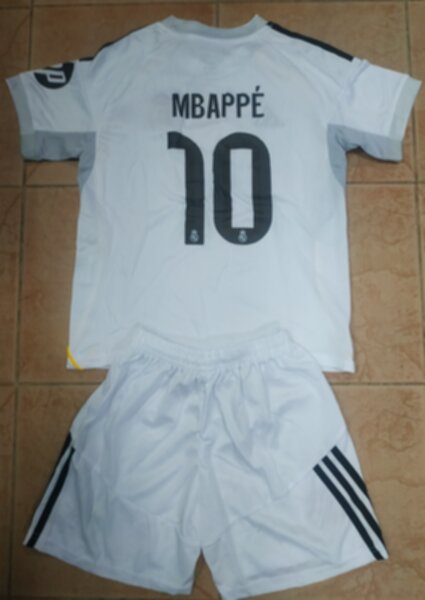 форма  Real Madrid №10 MBAPPE  2025-2026 adidas,домашняя,полиэстер 100%