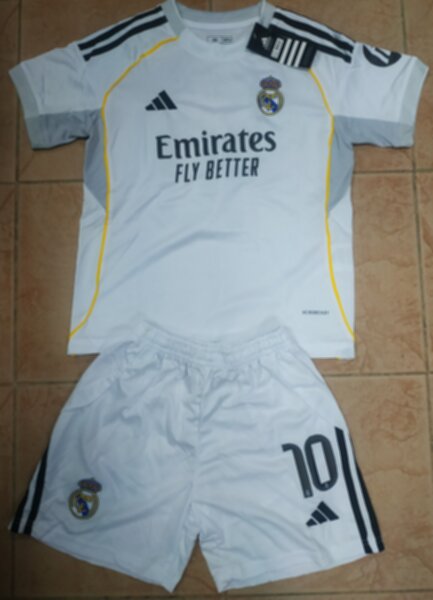 форма  Real Madrid №10 MBAPPE  2025-2026 adidas,домашняя,полиэстер 100%