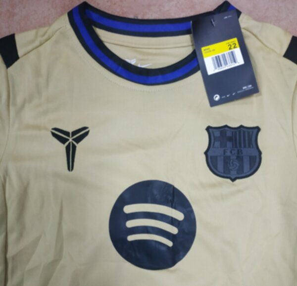 форма детская Barcelona №10 LAMINE YAMAL 2025-2026 Nike,гостевая,полиэстер 100%