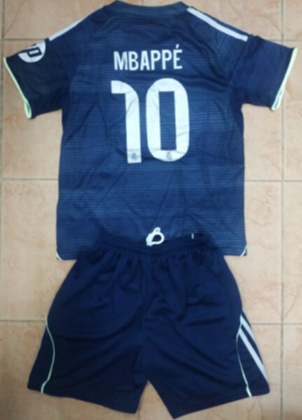 форма  Real Madrid №10 MBAPPE  2025-2026 adidas,гостевая,полиэстер 100%
