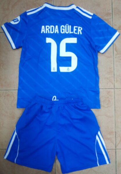 форма  Real Madrid №15 ARDA GULER  2025-2026 adidas,резервная,полиэстер 100%