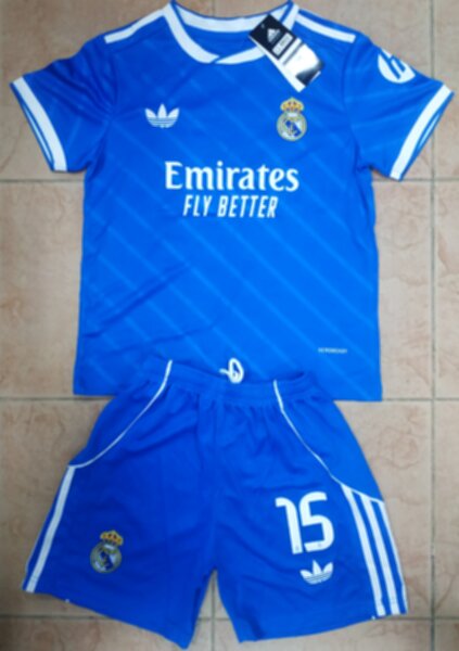 форма  Real Madrid №15 ARDA GULER  2025-2026 adidas,резервная,полиэстер 100%
