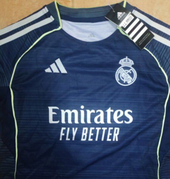 форма Real Madrid №15 ARDA GULER  2025-2026 adidas,гостевая,полиэстер 100%