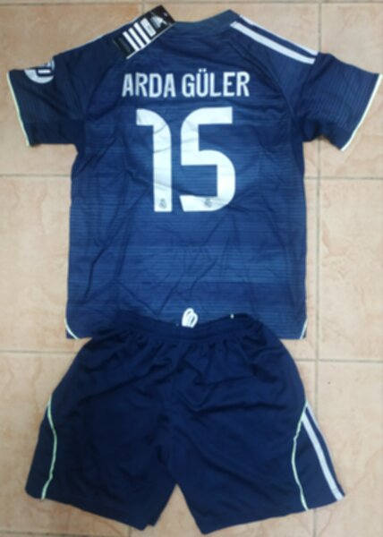 форма Real Madrid №15 ARDA GULER  2025-2026 adidas,гостевая,полиэстер 100%