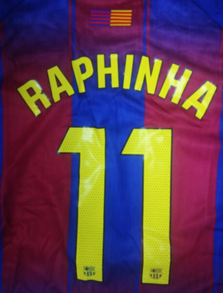 форма детская Barcelona №11 RAPHINHA, 2025-2026 Nike,домашняя,полиэстер 100%