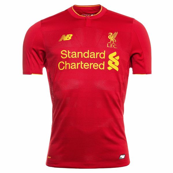 форма Liverpool   домашняя  2016-2017 New Balance