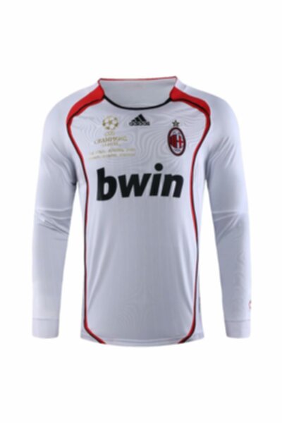 майка AC Milan  ретро  2006-2007,длинный рукав,полиэстер 100%
