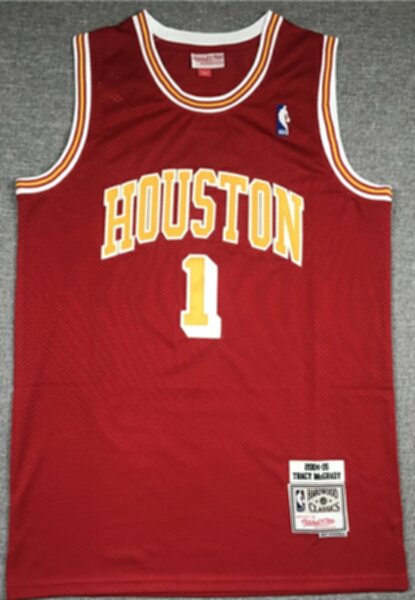майка баскетбольная Houston Rockets №1 McGrady 
