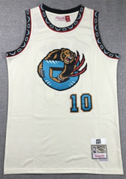 майка баскетбольная Vancouver Grizzlies №10 BIBBY Mitchell & Ness полиэстер 100%