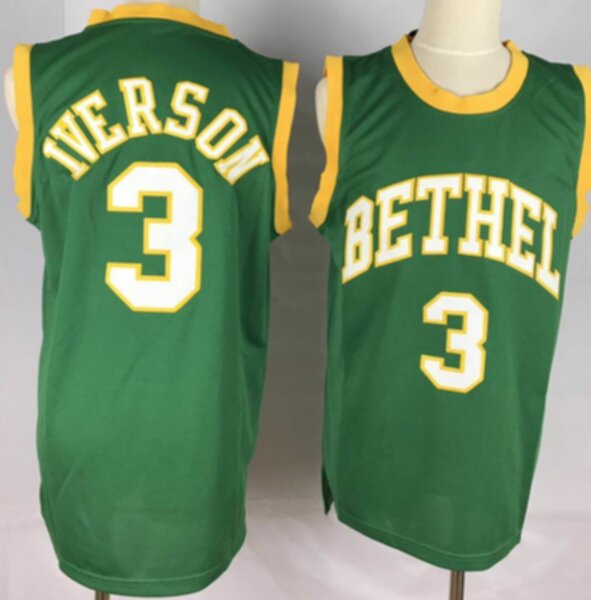 майка баскетбольная  BETHEL  №3 IVERSON