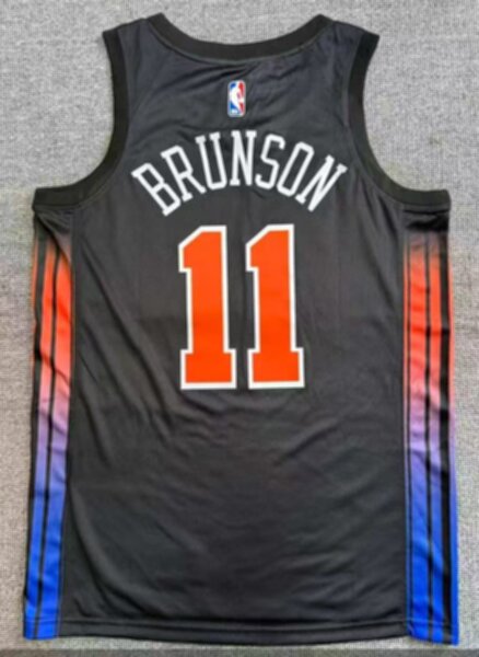 майка баскетбольная New York Knicks №11 BRUNSON Nike,полиэстер 100% nike