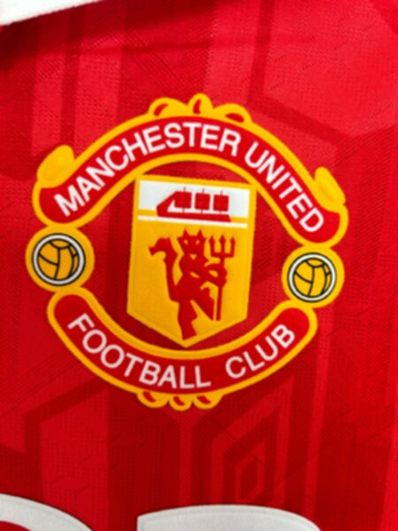 майка Manchester United 1992-1994  ретро  длинный рукав   полиэстер 100%