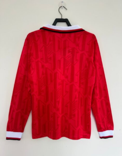 майка Manchester United 1992-1994  ретро  длинный рукав   полиэстер 100%