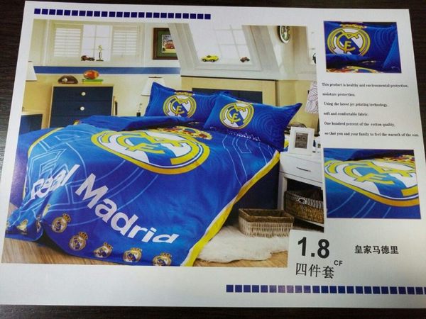 постельный комплект Real Madrid  220см х 180см,хлопок 100%