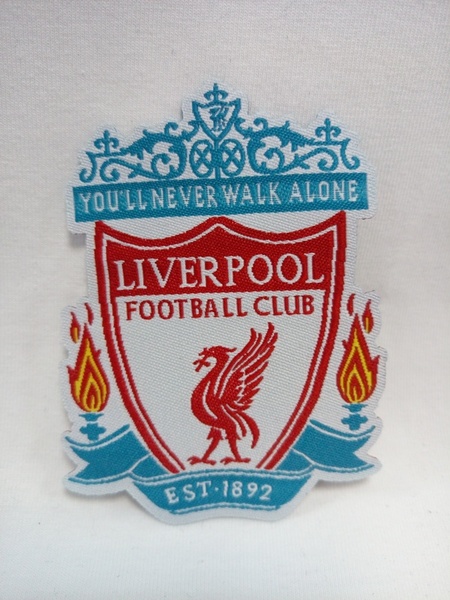 нашивка Liverpool  8 см х 8 см