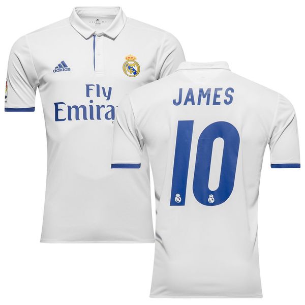 форма Real Madrid №10 JAMES  2016-2017  домашняя