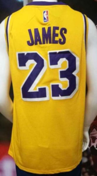 майка баскетбольная Los Angeles Lakers №23 JAMES  nike