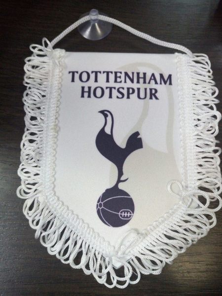 вымпел Tottenham  14 см х 9 см