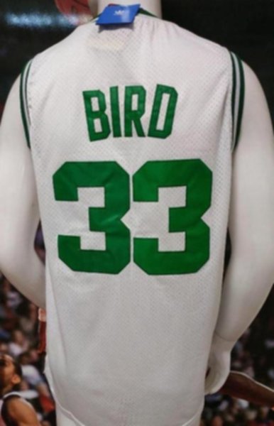 майка баскетбольная Boston Celtics №33 BIRD  adidas  ретро