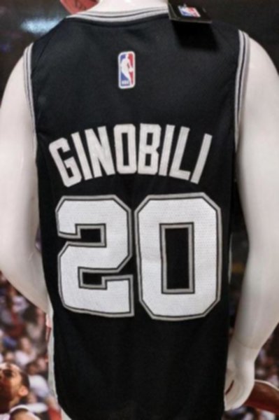 майка баскетбольная  San Antonio Spurs №20 GINOBILI  nike