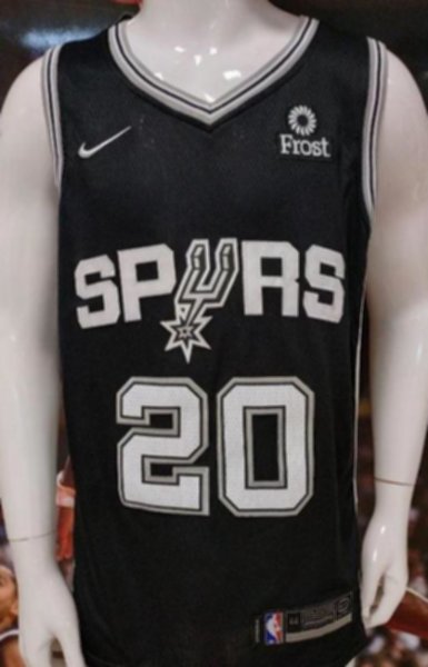 майка баскетбольная  San Antonio Spurs №20 GINOBILI  nike
