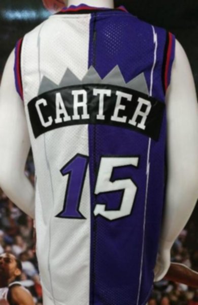 майка Toronto Raptors №15 CARTER   Mitchell & Ness