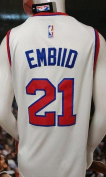 майка Philadelphia 76ers №21 EMBIID   nike