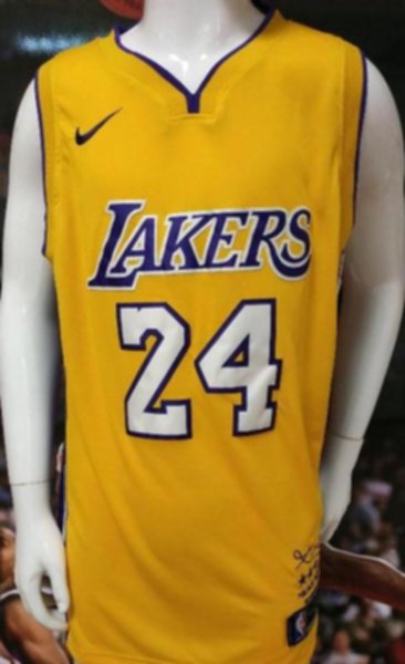 майка баскетбольная Los Angeles Lakers №24 BRYANT   nike 