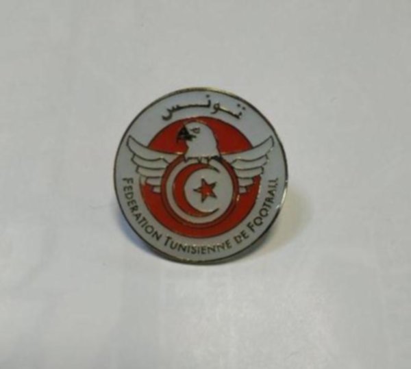 значок сборной Туниса  №0828   металл и полимерная смола